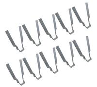 AB Tools Long Leg Joist Hanger Or I-Beam Fastener Fixing Support Galv 91mm Wide 10Pc