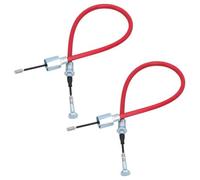 AB Tools Long Life Alko Bowden Quick Connect Brake Cable Mushroom End 530mm 2Pc