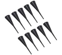 AB Tools Long Neck Necked Plastic Funnel Spout 460mm (18In.) Long For Fuel Oil Liquids 10Pc