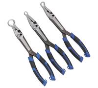 AB Tools Long Reach Round Nose Hose Pliers 8mm 16mm And 22mm 275mm 11In Long