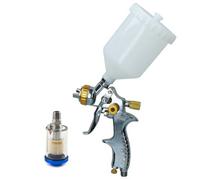 AB Tools Lvlp Gravity Feed Spray Gun 1.4mm Nozzle 1/4" Bsp In Line Moisture Trap