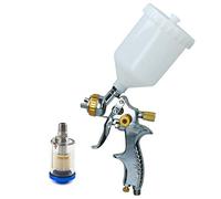 AB Tools LVLP Gravity Feed Spray Gun 1.4mm Nozzle 1/4" BSP In Line Moisture Trap