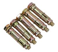 AB Tools M10 10mm X 70mm Expansion Rawl Bolt For Masonry Sleeve Anchors Fastener 5Pk