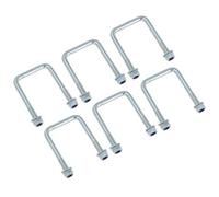 AB Tools M10 U-Bolt N-Bolt 53mm X 80mm 6 Pack High Tensile For Boat Trailers