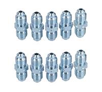 AB Tools M10 x 1mm Inline Male Brake Pipe Joiner Connector Fitting For 3/16" Pipe 10pc