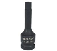 AB Tools M10 X 78mm 1/2" Drive Extra Long Impact Impacted Allen Hex Key Male Socket