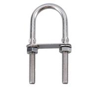 AB Tools M12 50mm X 140mm U-Bolt / N-Bolt Stainless Steel Marine Grade Boat Trailer Dk33