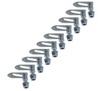 AB Tools M12 Antiluce Drop Catch Anti-Luce Fasteners Tail Gate Trailers Gates Lorries 10Pc