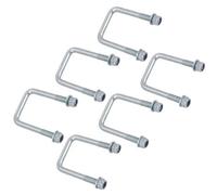 AB Tools M12 U-Bolt N-Bolt 63mm X 100mm 6 Pack High Tensile For Boat Trailers