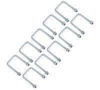 AB Tools M12 U-Bolt N-Bolt 72mm X 110mm 10 Pack High Tensile For Boat Trailers
