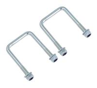AB Tools M12 U-Bolt N-Bolt 72mm X 110mm 2 Pack High Tensile For Boat Trailers
