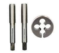 AB Tools M12 X 1mm Metric Tap And Die Tungsten Steel Taper And Plug
