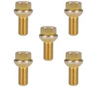 AB Tools M14 X 1.5 Replacement Wheel Bolts Conical For Trailer Hubs Hub Pack Of 5