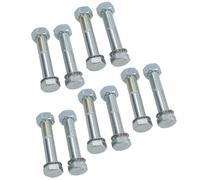 AB Tools M16 (16mm) X 90mm High Tensile Tow Bar Ball Fixing Bolts Washers + Nuts 10 Pack