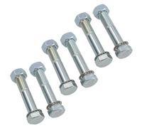 AB Tools M16 (16mm) x 90mm High Tensile Tow Bar Ball Fixing Bolts Washers + Nuts 6 Pack