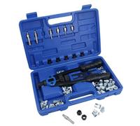 AB Tools M3 - M12 Hand Nut Riveter Nut Sert Tool Fastener Riveting With 100 Rivet Nuts