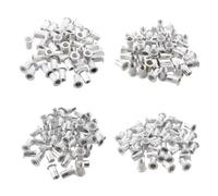 AB Tools M3 M4 M5 M6 Alu Nut Serts Riveting Threaded Inserts Blindnut Rivnut 200Pc