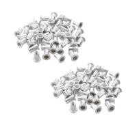 AB Tools M4 4mm Alu Nut Serts Riveting Nuts Rivet Threaded Inserts Blindnut Rivnut 100Pc