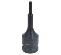 AB Tools M5 X 78mm Spline Bit Triple Square Impacted Extra Long 1/2" Drive Male Socket