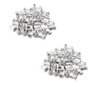 AB Tools M6 6mm Alu Nut Serts Riveting Nuts Rivet Threaded Inserts Blindnut Rivnut 100Pc