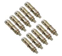 AB Tools M6 6mm X 50mm Expansion Rawl Bolt For Masonry Sleeve Anchors Fastener 10Pk