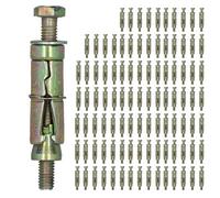 AB Tools M6 6mm X 60mm Expansion Rawl Bolt For Masonry Sleeve Anchors Fastener 100Pk