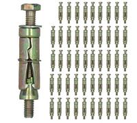 AB Tools M6 6mm X 60mm Expansion Rawl Bolt For Masonry Sleeve Anchors Fastener 50Pk