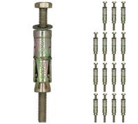 AB Tools M6 6mm X 75mm Expansion Rawl Bolt For Masonry Sleeve Anchors Fastener 16Pk