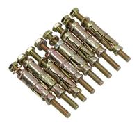AB Tools M6 6mm X 75mm Expansion Rawl Bolt For Masonry Sleeve Anchors Fastener 8Pk