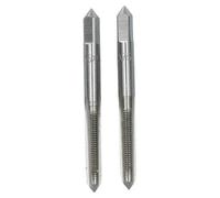 AB Tools M6 X 0.75mm Metric Tap Set, Tungsten Steel, Taper And Plug Thread Cutter