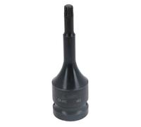 AB Tools M6 X 78mm Spline Bit Triple Square Impacted Extra Long 1/2" Drive Male Socket