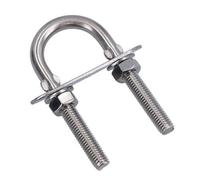 AB Tools M8 28mm X 75mm U-Bolt / N-Bolt Stainless Steel Marine Grade Boat Trailer Dk29