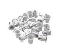 AB Tools M8 8mm Alu Nut Serts Riveting Nuts Rivet Threaded Inserts Blindnut Rivnut 25Pc