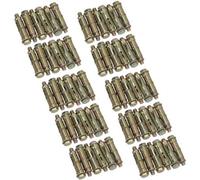 AB Tools M8 8mm X 60mm Expansion Rawl Bolt For Masonry Sleeve Anchors Fastener 60Pk