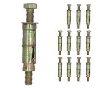 AB Tools M8 8mm X 75mm Expansion Rawl Bolt For Masonry Sleeve Anchors Fastener 12Pk