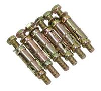AB Tools M8 8mm X 75mm Expansion Rawl Bolt For Masonry Sleeve Anchors Fastener 6Pk