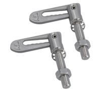 AB Tools M8 Stainless Steel Bolt On Antiluce Fastener 38mm Thread Tailgate Trailer 2Pc