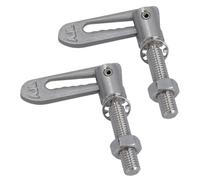 AB Tools M8 Stainless Steel Bolt On Antiluce Fastener 38mm Thread Tailgate Trailer 2pc