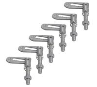 AB Tools M8 Stainless Steel Bolt On Antiluce Fastener 38mm Thread Tailgate Trailer 6pc