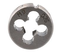 AB Tools M9 X 0.75mm Metric Die Nut, Tungsten Steel, Thread Cutter 1" (25mm)