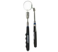 AB Tools Magnetic Telescopic Pick Up Tool Extending Reach Inspection Mirror Rubber