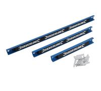 AB Tools Magnetic Tool Box Storage Rack Set Holder - 203, 305, 457mm Sil254