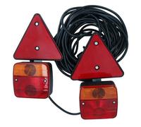 AB Tools Magnetic Trailer / Car Recovery Lights Set 10M Cable / Lighting Board Tr124