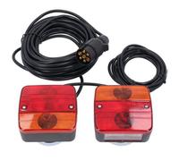AB Tools Magnetic Trailer Or Caravan Lighting Board / Car Recovery Lights 10M Cable Tr086