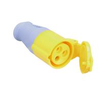 AB Tools Mains 110V 16A Site Power Socket Yellow Building Construction Tools Ip44