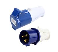 AB Tools Mains Electric Hook Up Site Plug & Socket Caravan Generator Boat Shore Power