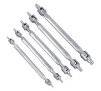 AB Tools Male Torx / Star Flexi Double Ended Swivel Head T15 To T60 5Pc 10 Sizes