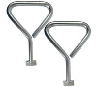 AB Tools Manhole Lifting Keys Drain Cover / Lid / Plate Lifter Tool 2Pk 170mm Sil295