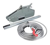 AB Tools Manual Cable Puller Hand Winch Lifter Mover Turfer Hoist 1600kg 20m Wire Rope