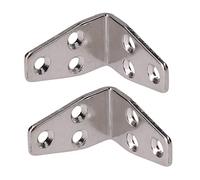 AB Tools Marine Angle Bracket 90 Degree Brace Marine Stainless Steel 41mm x 25mm 2PK